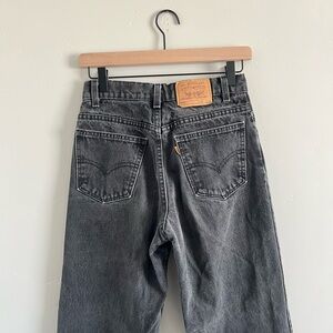 Levi's | Vintage Orange Tab Men's Washed Black Denim Jeans